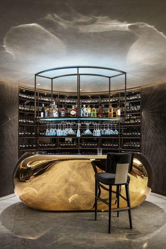 Damac Bay amenity Cigar Lounge - Dubai Harbour, Dubai - by DAMAC
