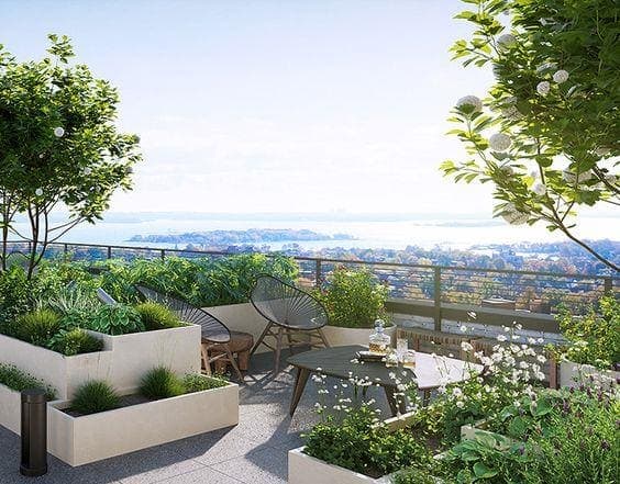 Damac Bay amenity Garden Walk-Ways In The Sky - Dubai Harbour, Dubai - by DAMAC