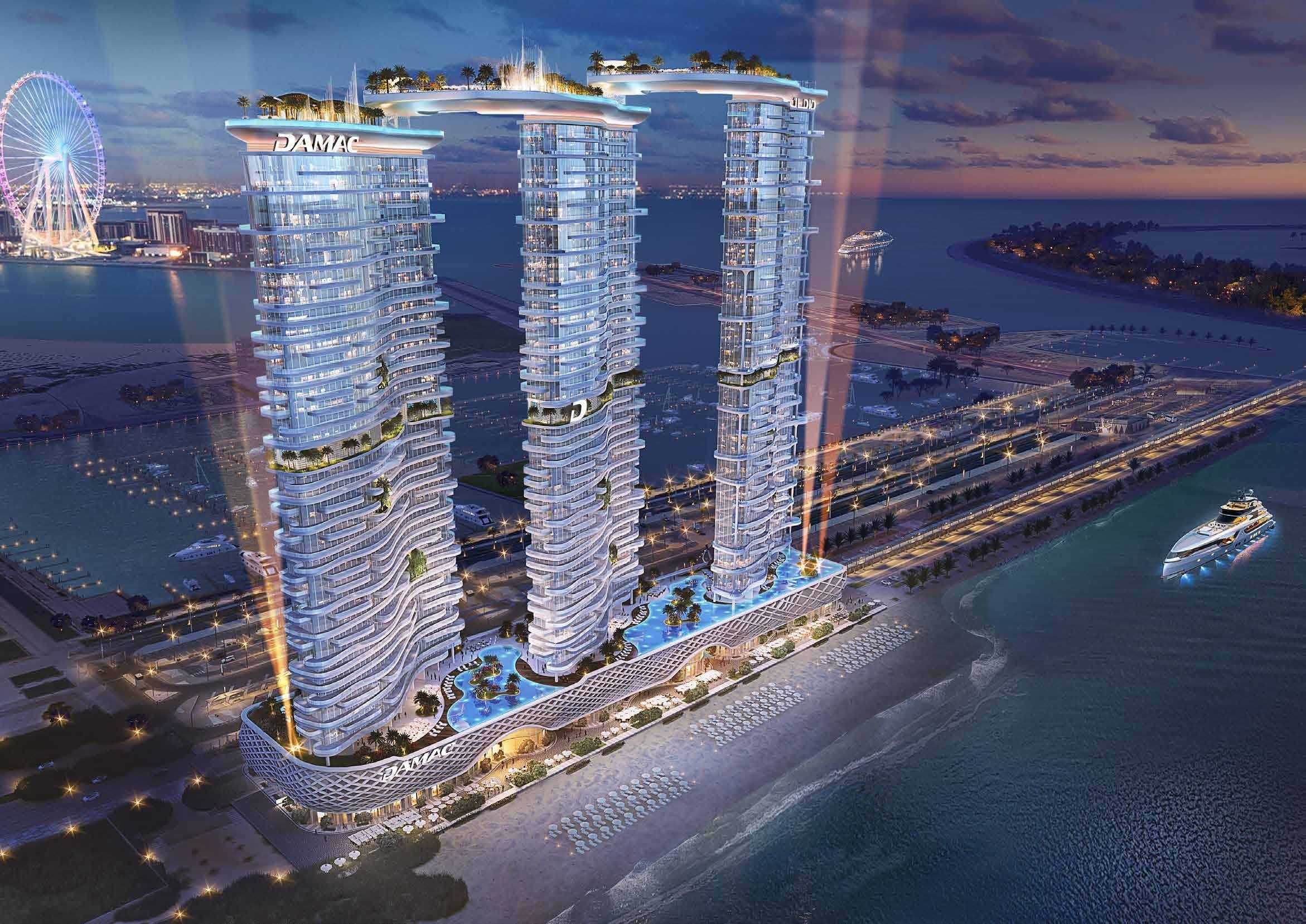Damac Bay exterior view - Dubai Harbour, Dubai - by DAMAC