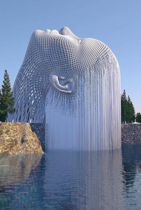 Damac Casa amenity Aqua Art - Dubai Media City, Dubai - by DAMAC