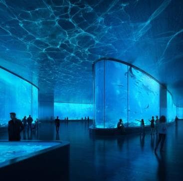 Damac Casa amenity Aquarium Hall - Dubai Media City, Dubai - by DAMAC