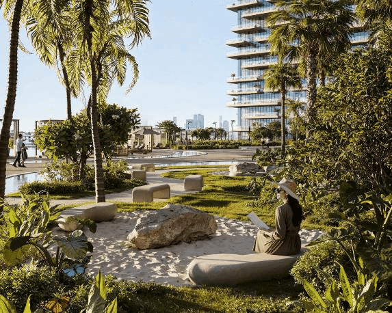 Damac District amenity Calm Palm Garden - Damac Hills, Dubai - by DAMAC