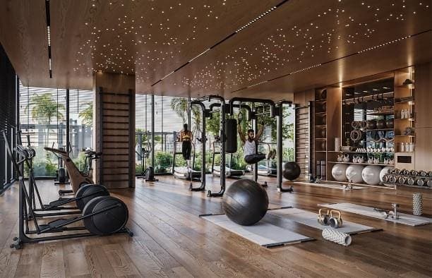 Damac District amenity Gym & Ai Training Lab - Damac Hills, Dubai - by DAMAC