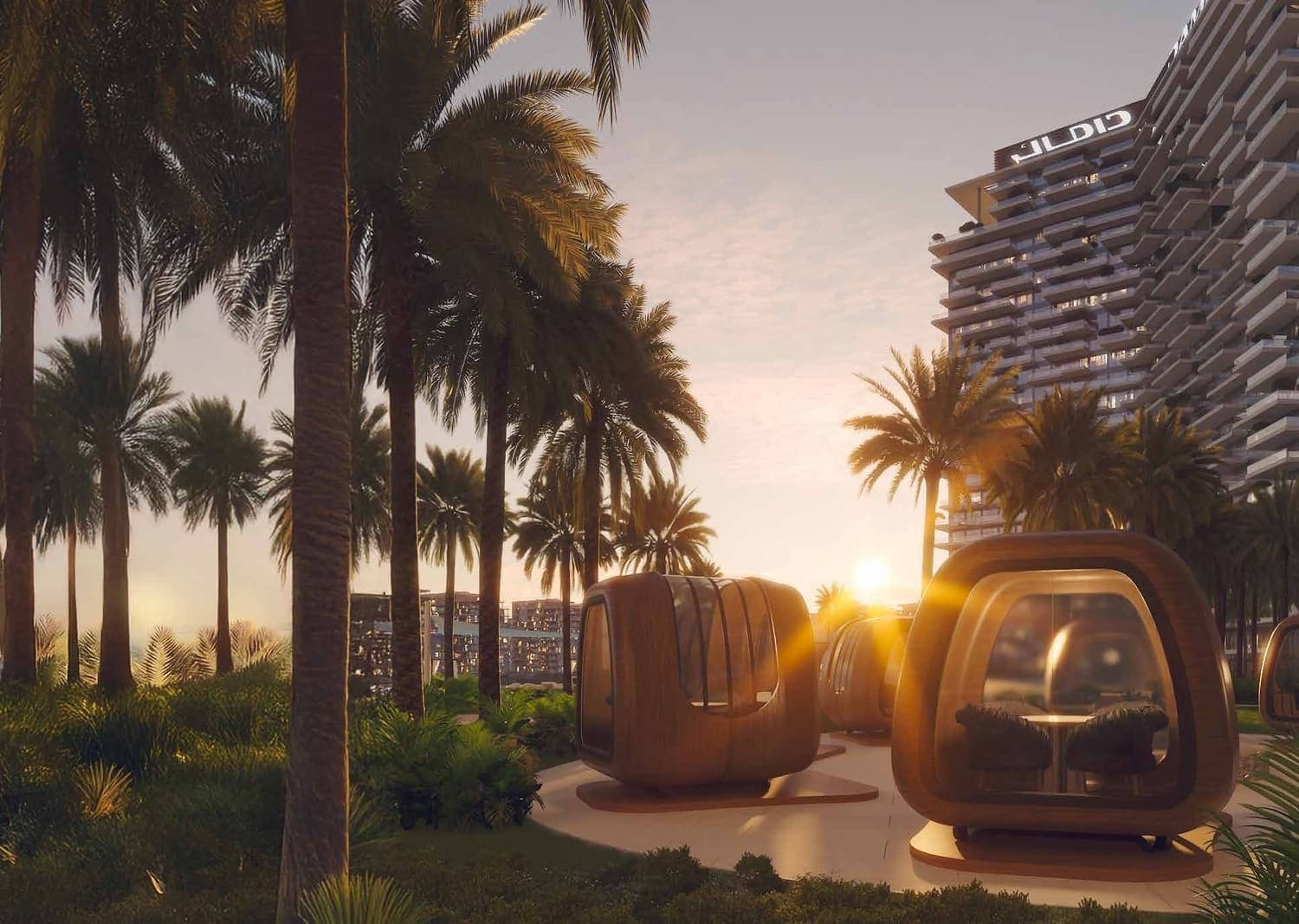Damac District amenity Private Dining Pods - Damac Hills, Dubai - by DAMAC