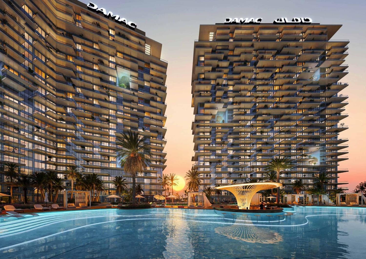 Damac District amenity Sunset Bar - Damac Hills, Dubai - by DAMAC