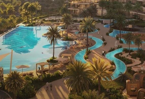 Damac District amenity Whispering Waters - Damac Hills, Dubai - by DAMAC