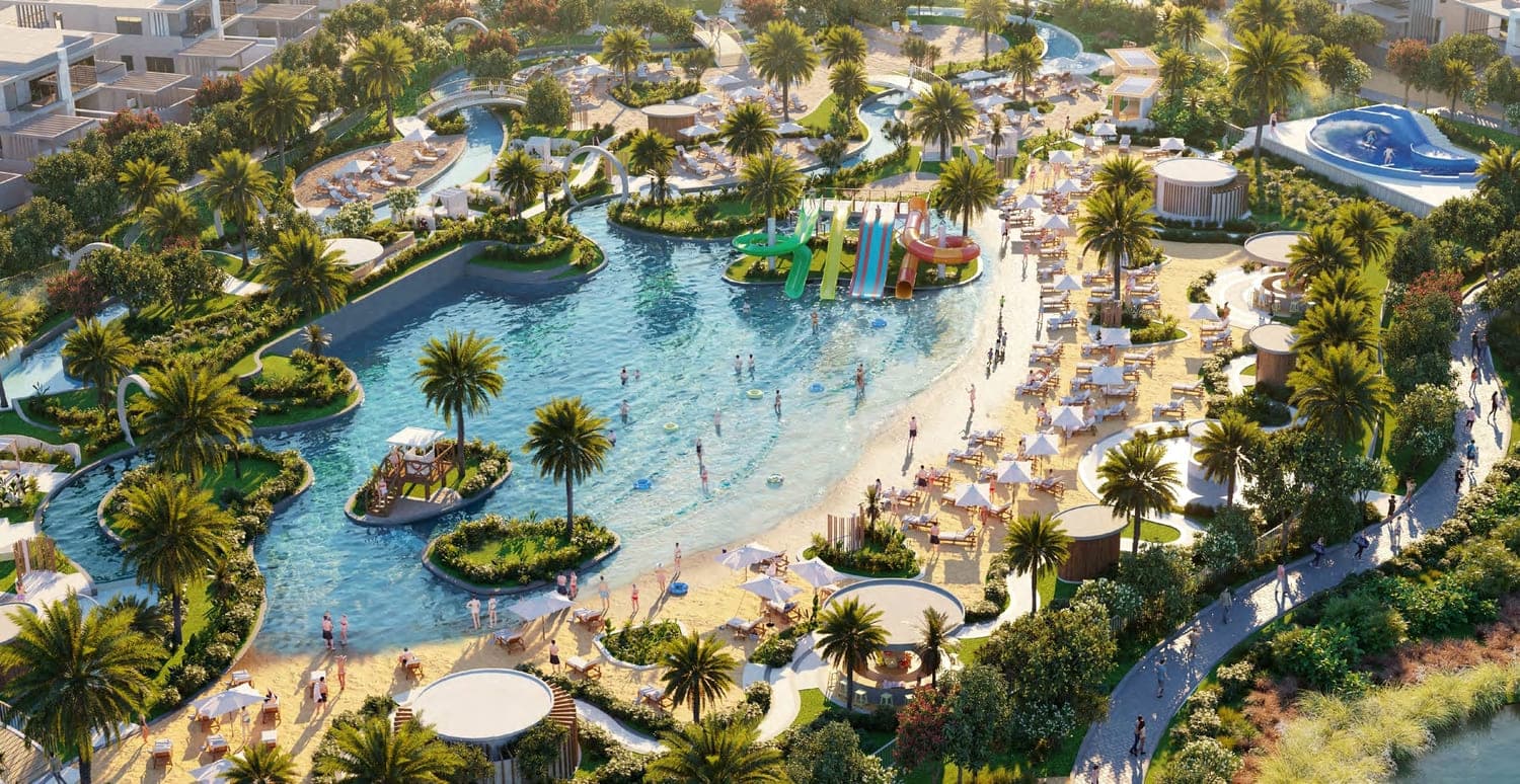 Damac Hills 2 - Amargo 2 amenity Lazy River - Damac Hills 2, Dubai - by DAMAC