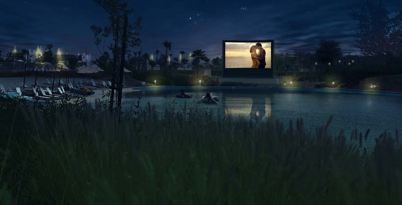 Damac Hills 2 - Hotel Edge by Rotana amenity Floating Cinema - Damac Hills 2, Dubai - by DAMAC