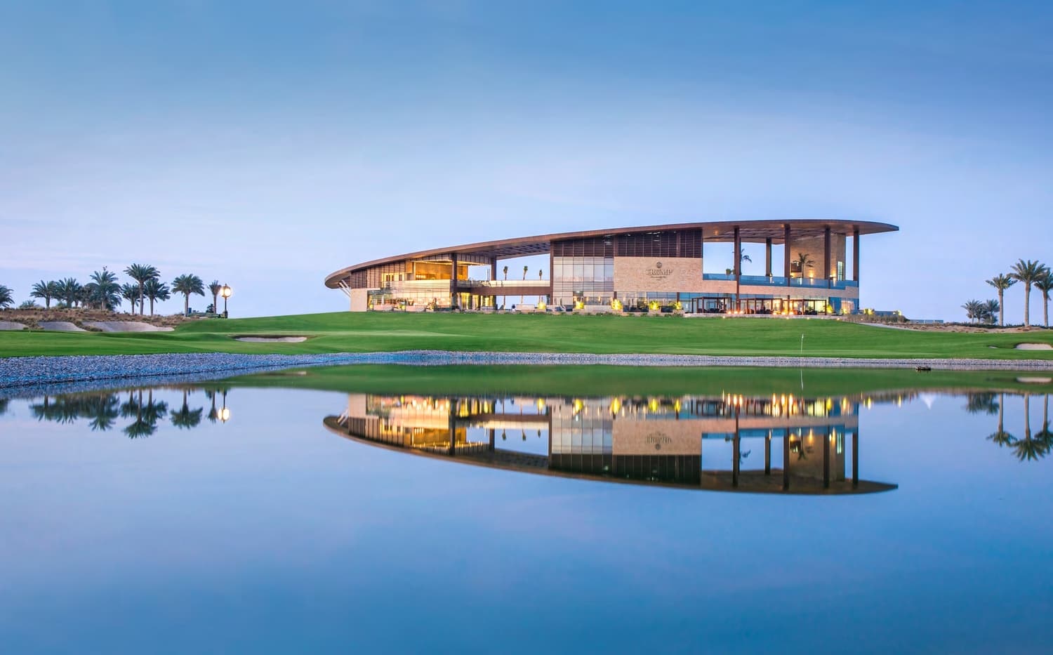 Damac Hills - Gems Estates amenity Trump International Golf Club in Damac Hills, Dubai