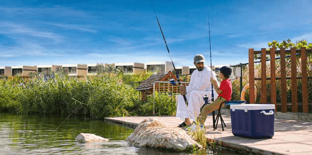 Damac Hills - Golf Gate 2 amenity Fishing Lake - Damac Hills, Dubai - by DAMAC
