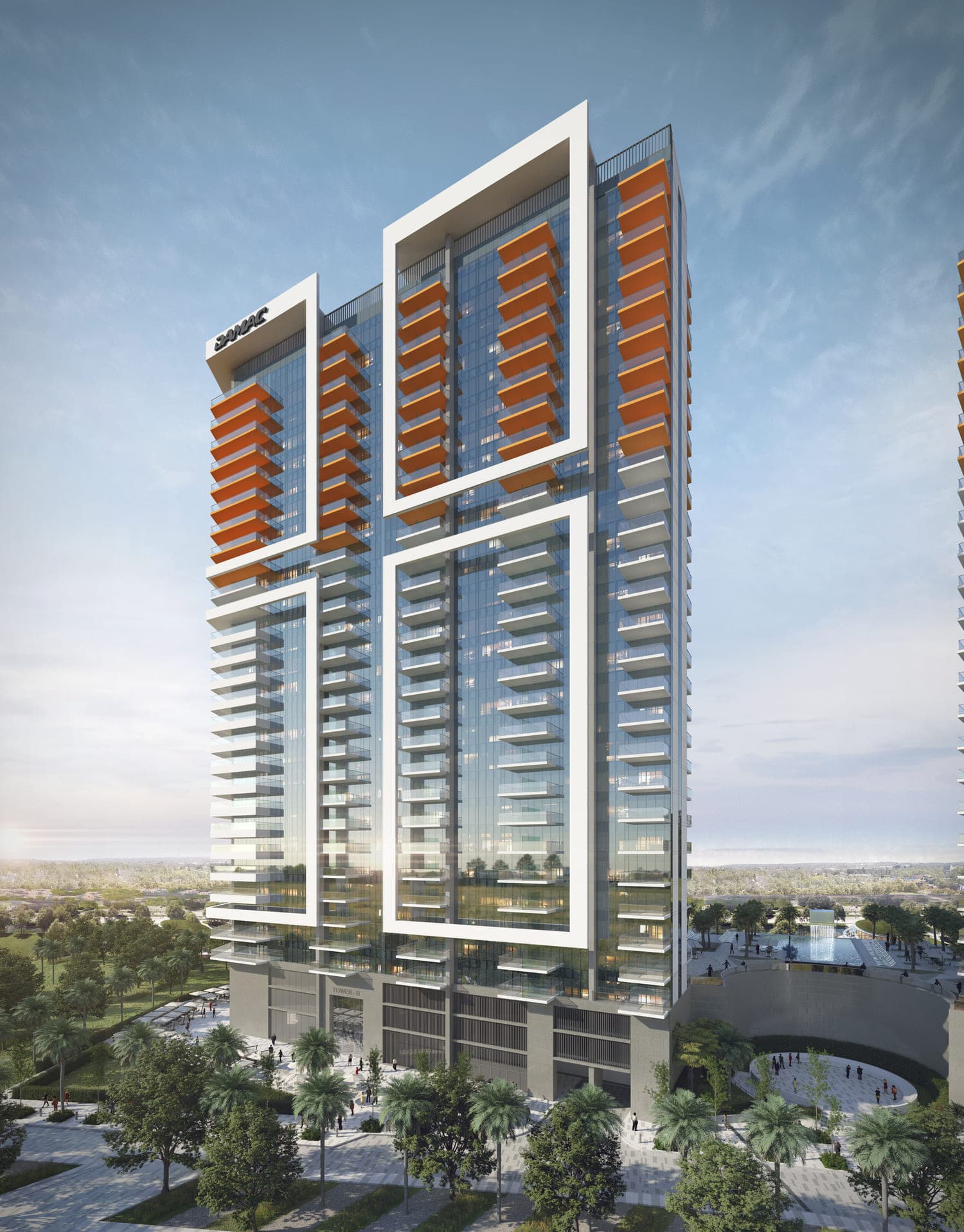 Damac Hills - Golf Gate exterior view - Damac Hills, Dubai - by DAMAC