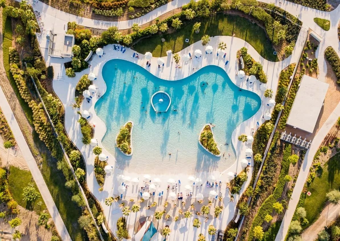 Damac Hills - Ivory amenity Malibu Bay Wave Pool - Damac Hills, Dubai - by DAMAC
