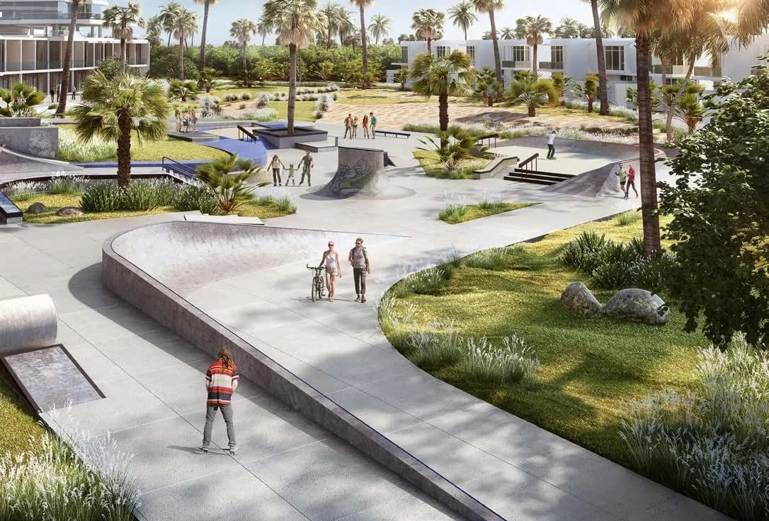 Damac Hills - Ivory amenity Skate Park - Damac Hills, Dubai - by DAMAC
