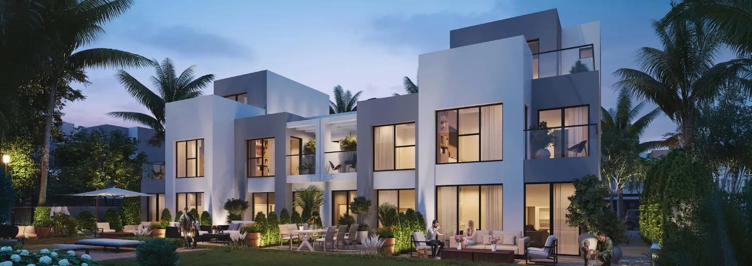 Damac Hills - Ivory exterior view - Damac Hills, Dubai - by DAMAC