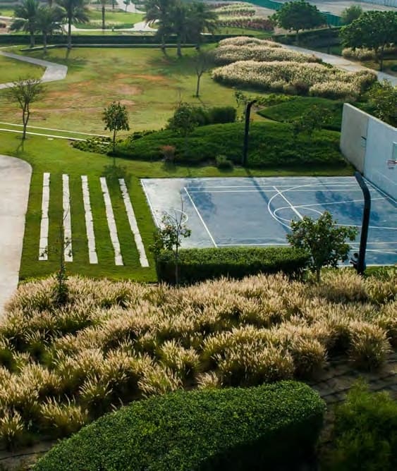 Damac Hills - Park Town amenity Basketball Court - Damac Hills, Dubai - by DAMAC