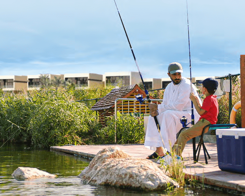 Damac Hills - Park Town amenity Fishing Lake - Damac Hills, Dubai - by DAMAC