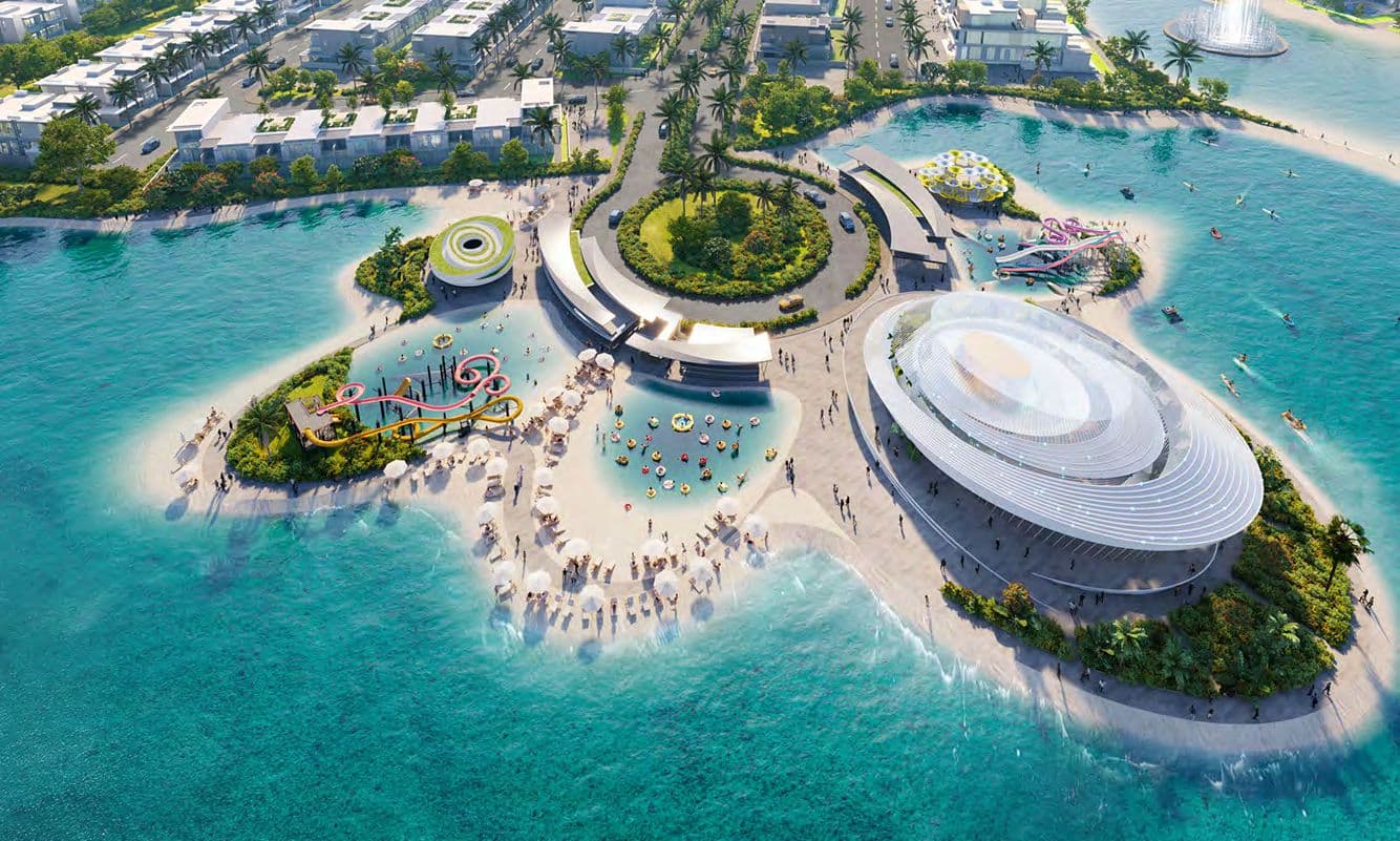 Damac Islands Phase 1 and 2 amenity Aqua Park - Damac Suncity, Dubai - by DAMAC