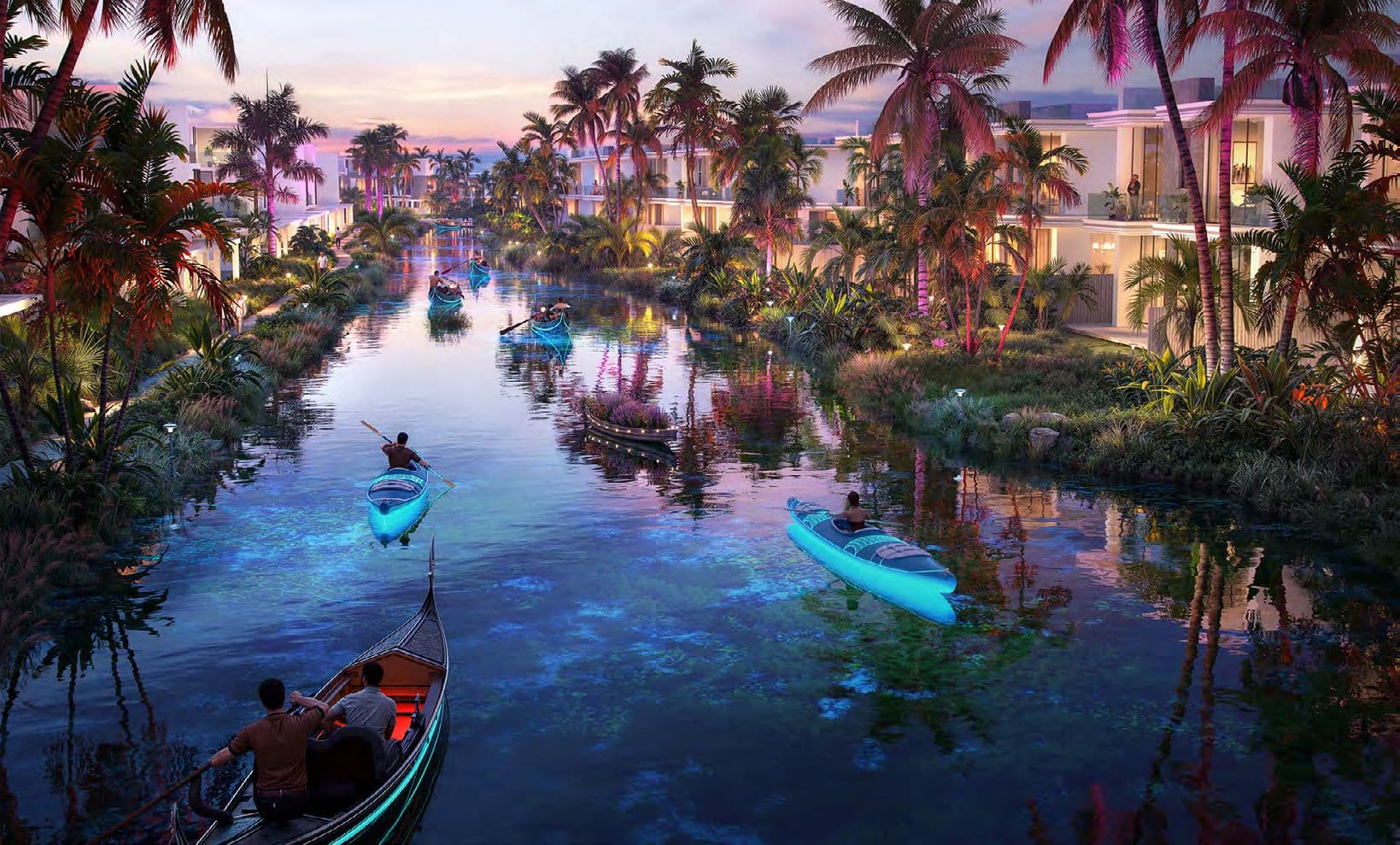 Damac Islands Phase 1 and 2 amenity Jungle River - Damac Suncity, Dubai - by DAMAC