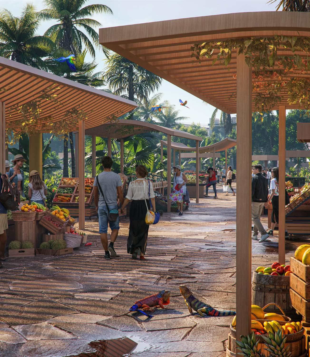 Damac Islands Phase 1 and 2 amenity Wildlife Park & Fresh Market in Damac Suncity, Dubai