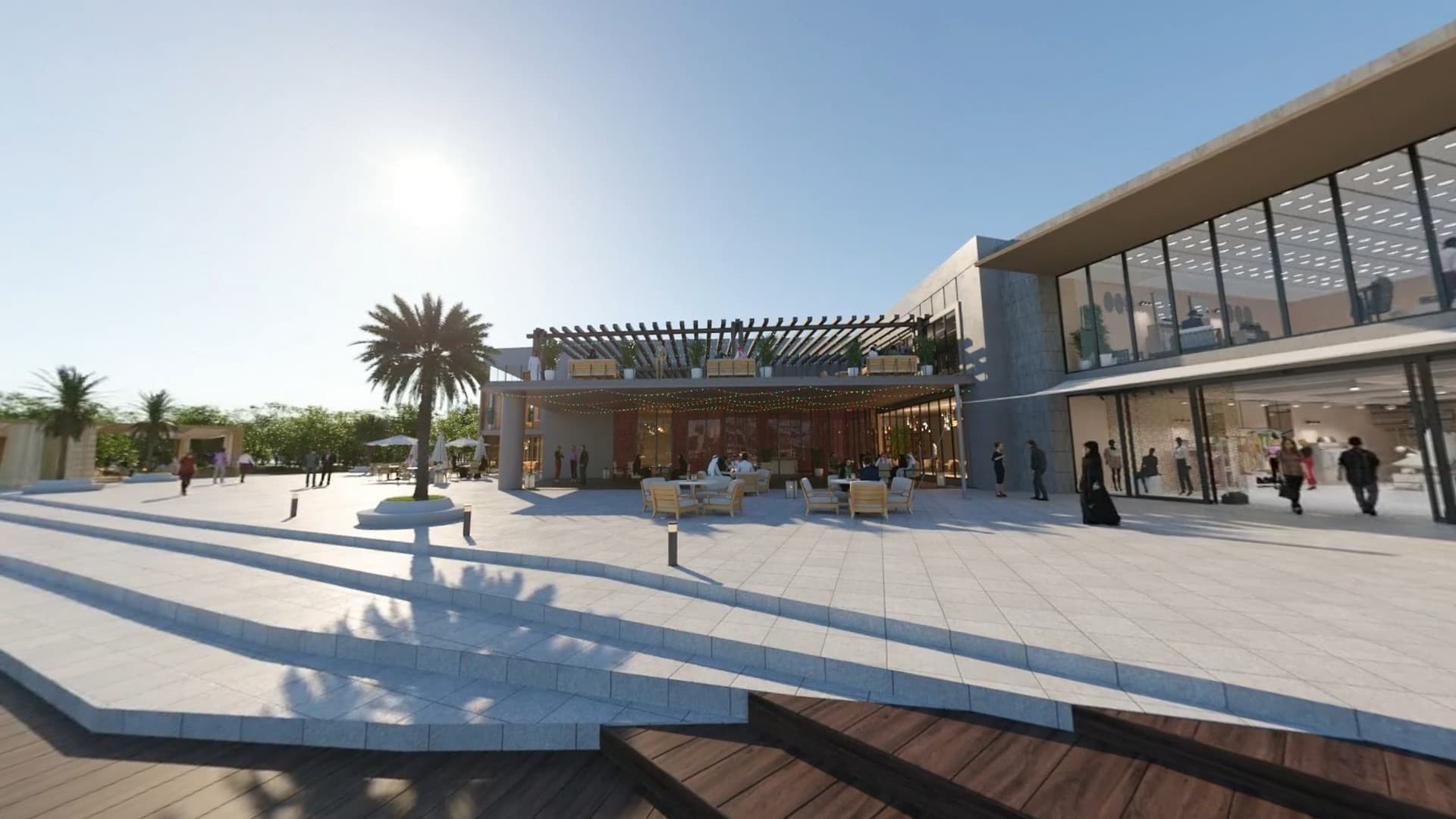 Damac Lagoons Monte Carlo amenity Boutique Retail Area - The Oasis, Dubai - by DAMAC