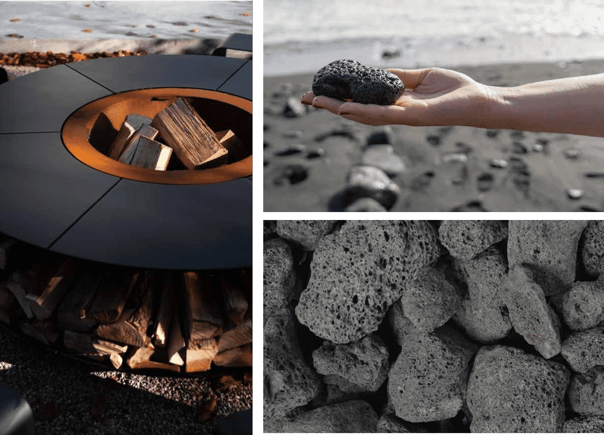 Damac Lagoons Mykonos amenity Volcanic Stones Park in Damac Lagoons, Dubai