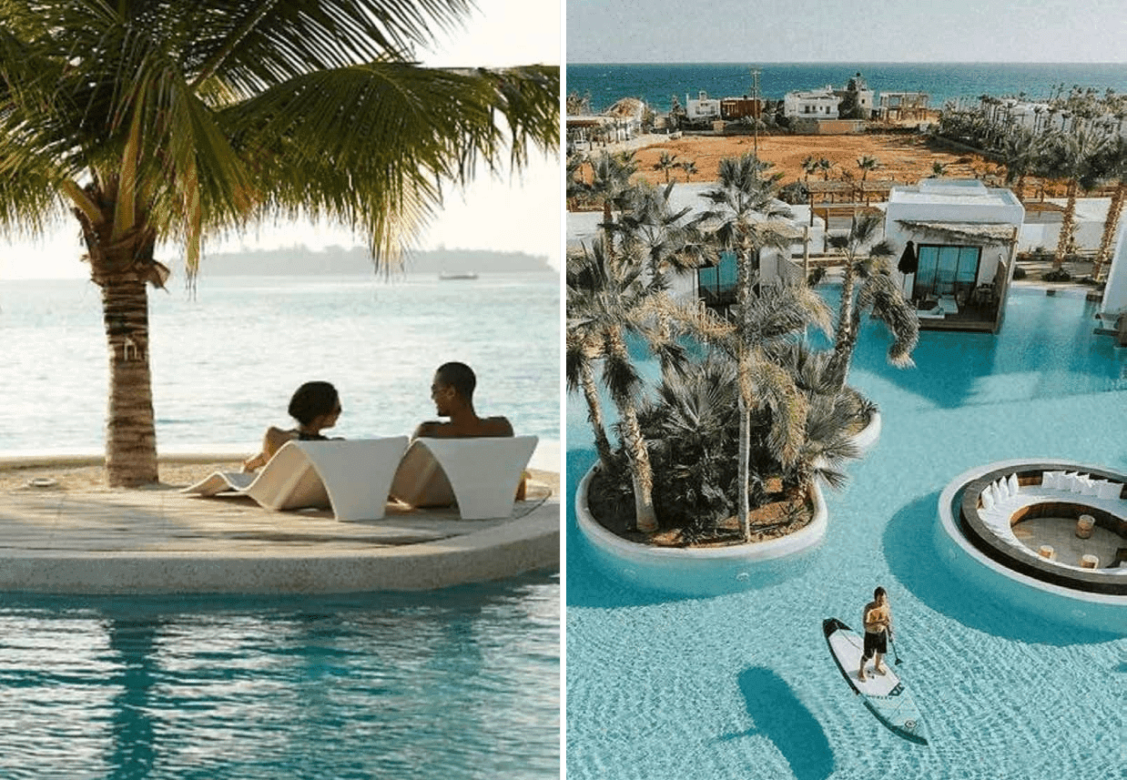 Damac Lagoons Mykonos amenity Pool Bar in Damac Lagoons, Dubai