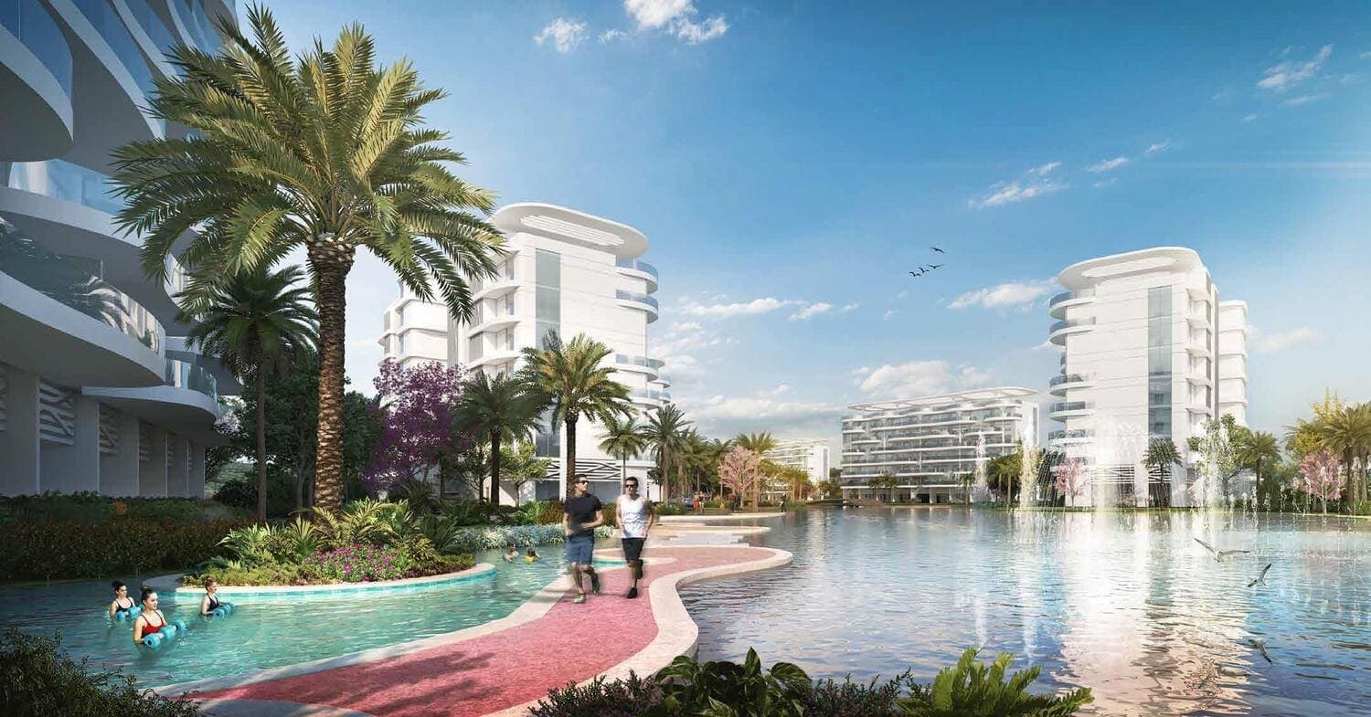Damac Lagoons Views amenity Aqua Gym – Running Track - Damac Lagoons, Dubai - by DAMAC