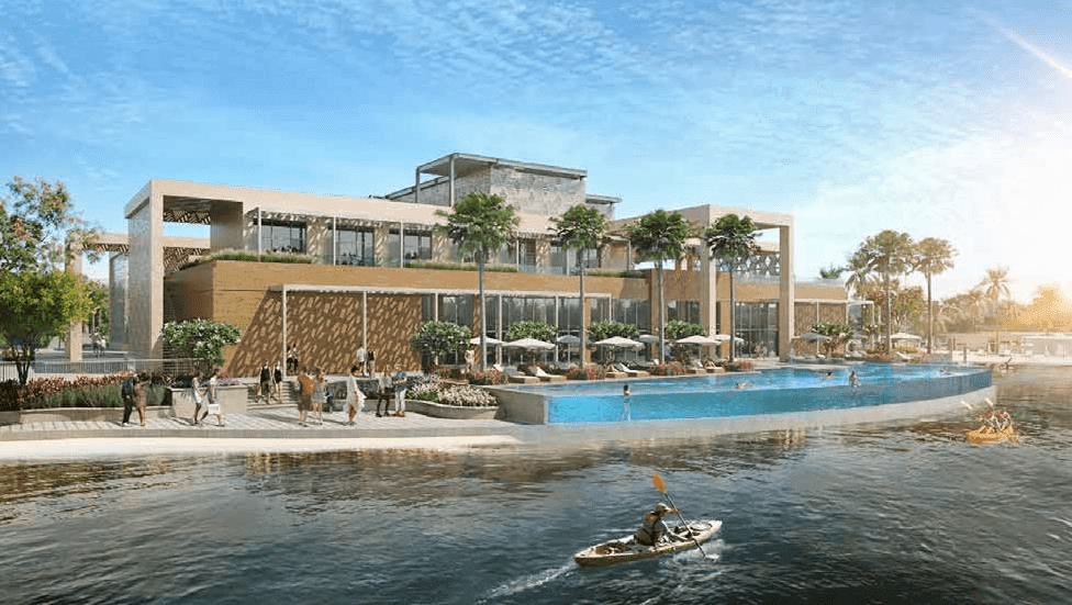 Damac Lagoons Views amenity Lagoon Rain Party Zone - Damac Lagoons, Dubai - by DAMAC