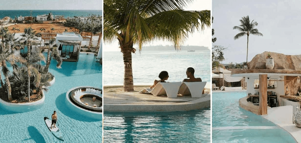 Damac Lagoons Views amenity Pool Bar &Floating Pods - Damac Lagoons, Dubai - by DAMAC