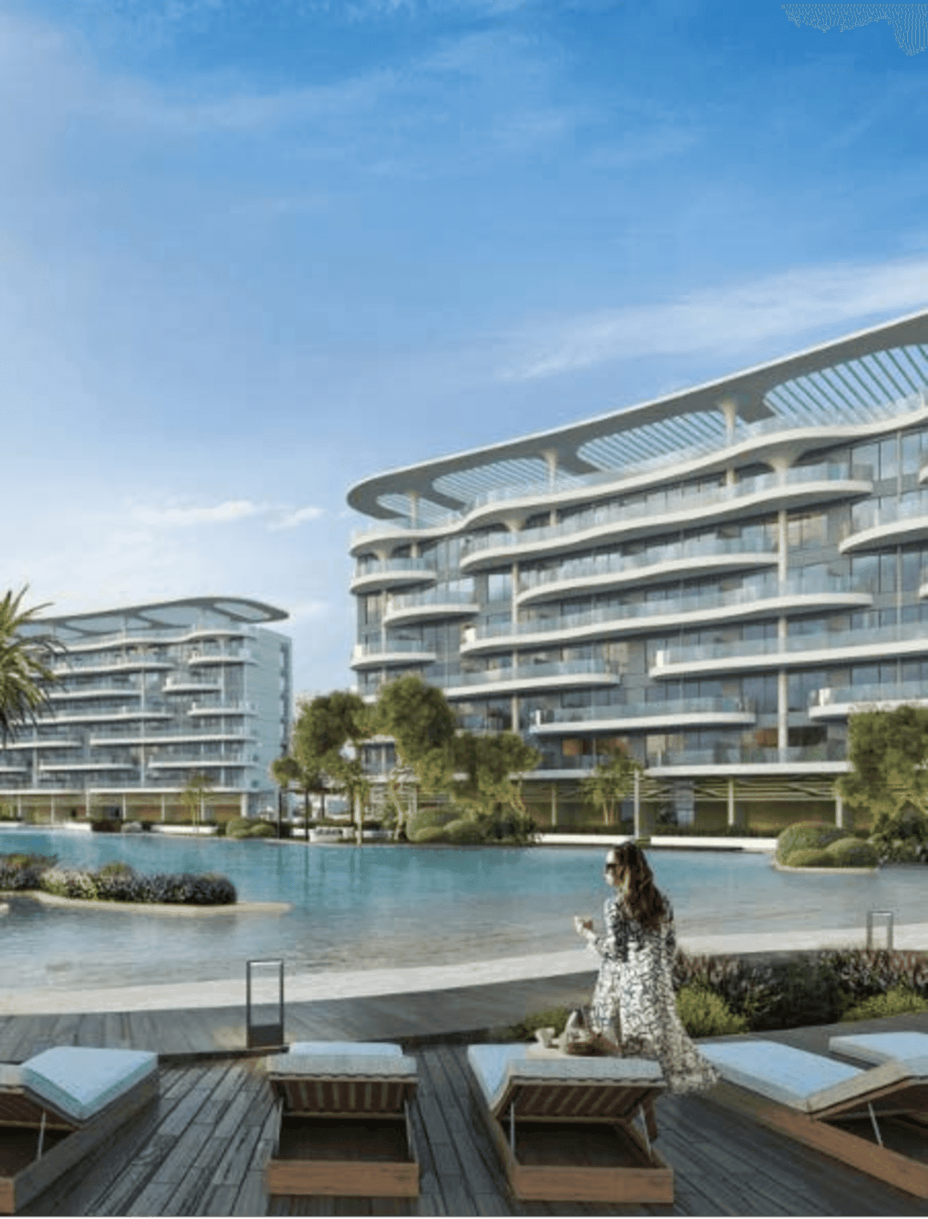 Damac Lagoons Views Phase 2 amenity Pool Bar & Floating Pod - Damac Lagoons, Dubai - by DAMAC