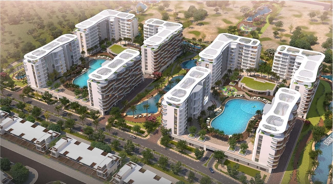 Damac Lagoons Views Phase 2 exterior view - Damac Lagoons, Dubai - by DAMAC