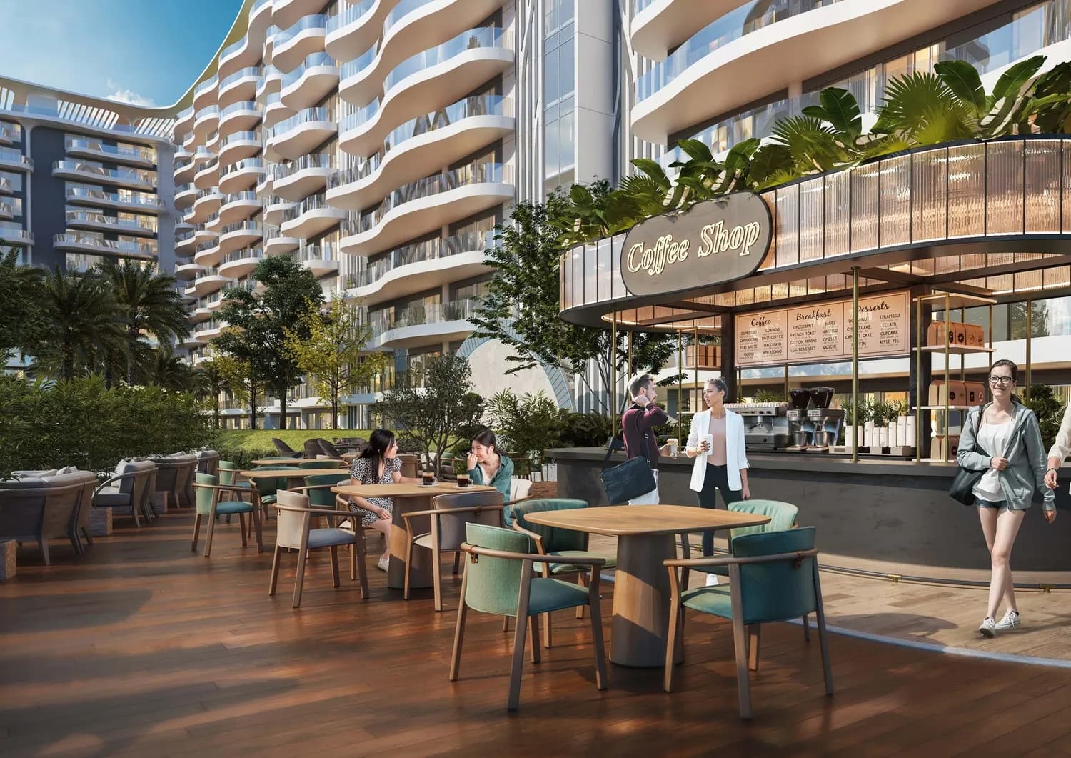Damac Lagoons Views Phase 3 amenity Coffee Bar - Damac Lagoons, Dubai - by DAMAC