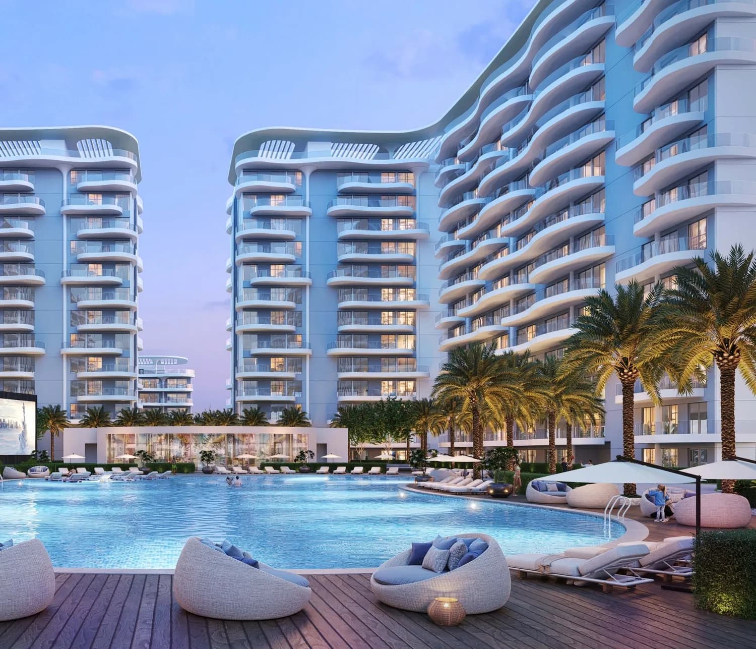 Damac Lagoons Views Phase 3 amenity Swimming Pool - Damac Lagoons, Dubai - by DAMAC
