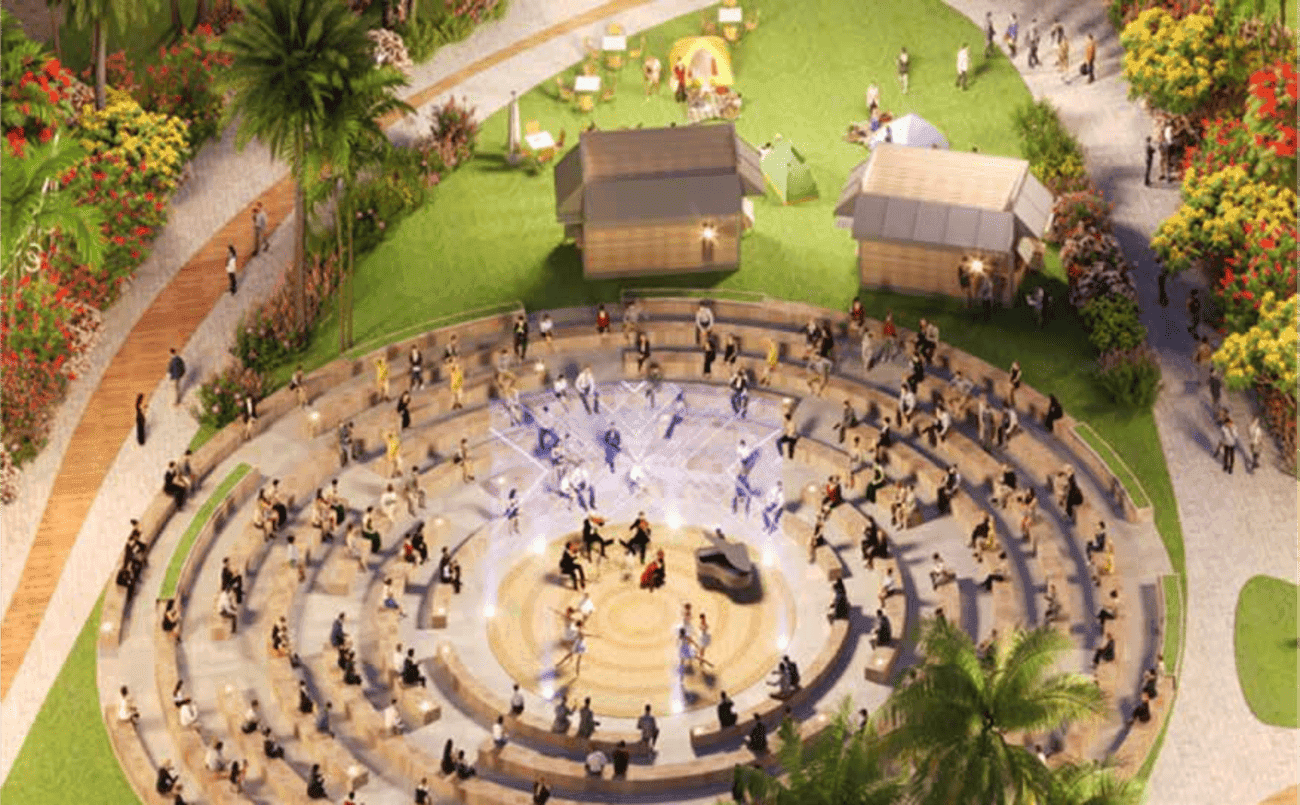 Damac Riverside Views amenity Amphitheatre - Damac Riverside, Dubai - by DAMAC