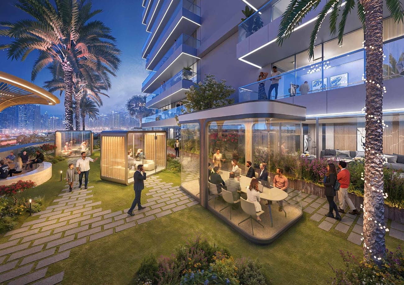 Damac Safa Gate amenity Co-Working Pods in Safa Park, Dubai