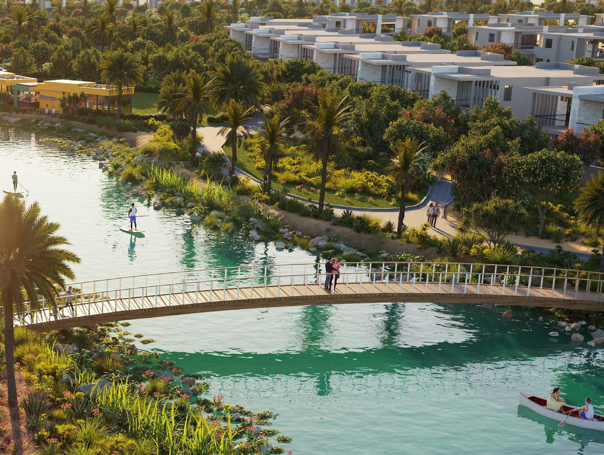 Damac Violet amenity Boating Lake - Damac Hills 2, Dubai - by DAMAC