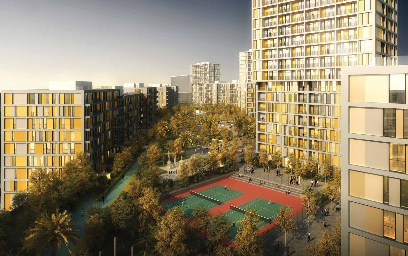 Dania exterior view - Dubai Production City, Dubai - by Deyaar