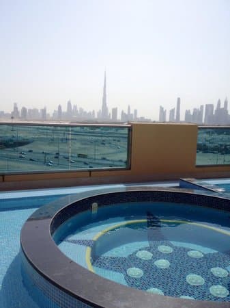 DaVinci amenity Roof Top Pool Including A Kids And Jacuzzi Section in Business Bay, Dubai, by Dar Global