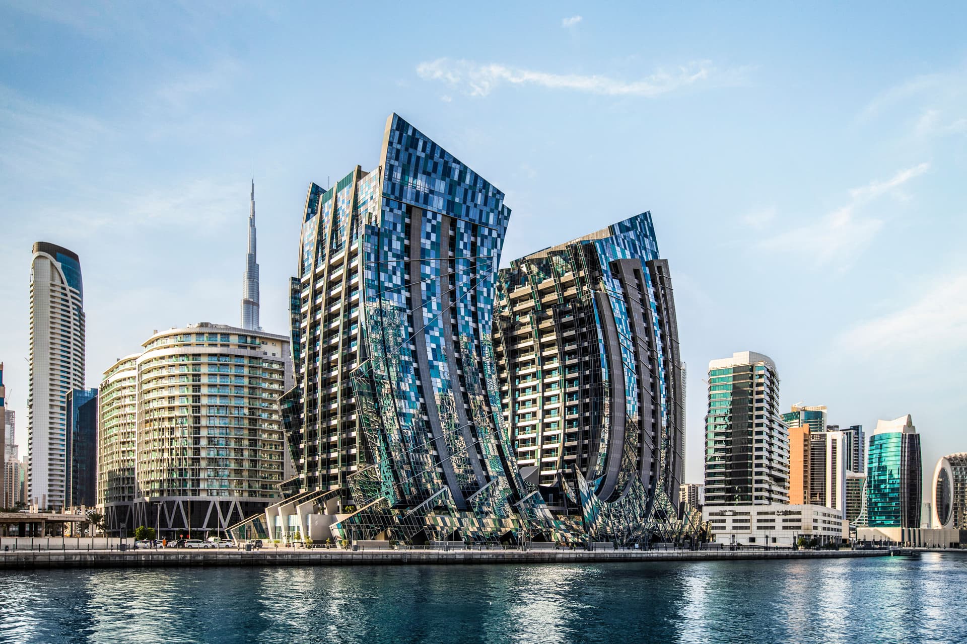 DaVinci exterior view in Business Bay, Dubai, by Dar Global