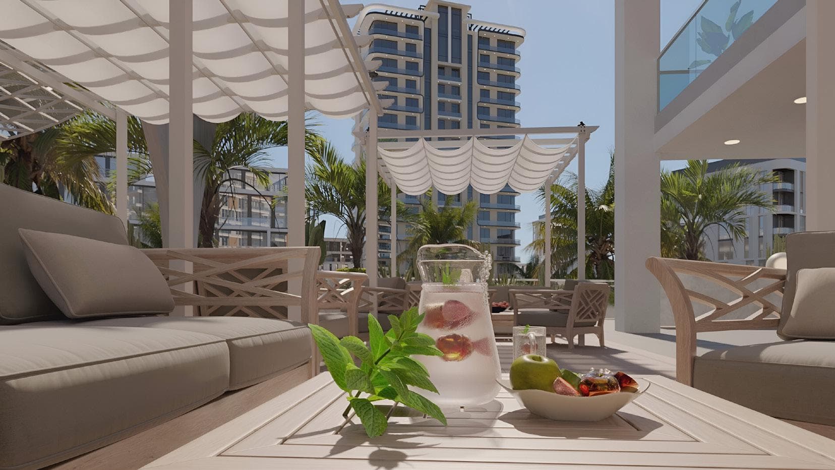 Deansgate by ADE amenity Gazebo Sitting - Majan, Dubai - by ADE Properties