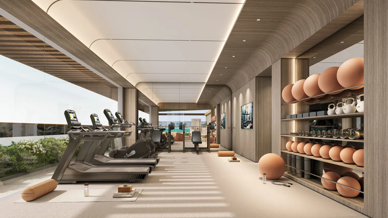 Derby Heights by AMIS amenity Gym - MBR District 11 (Meydan South), Dubai - by AMIS Development