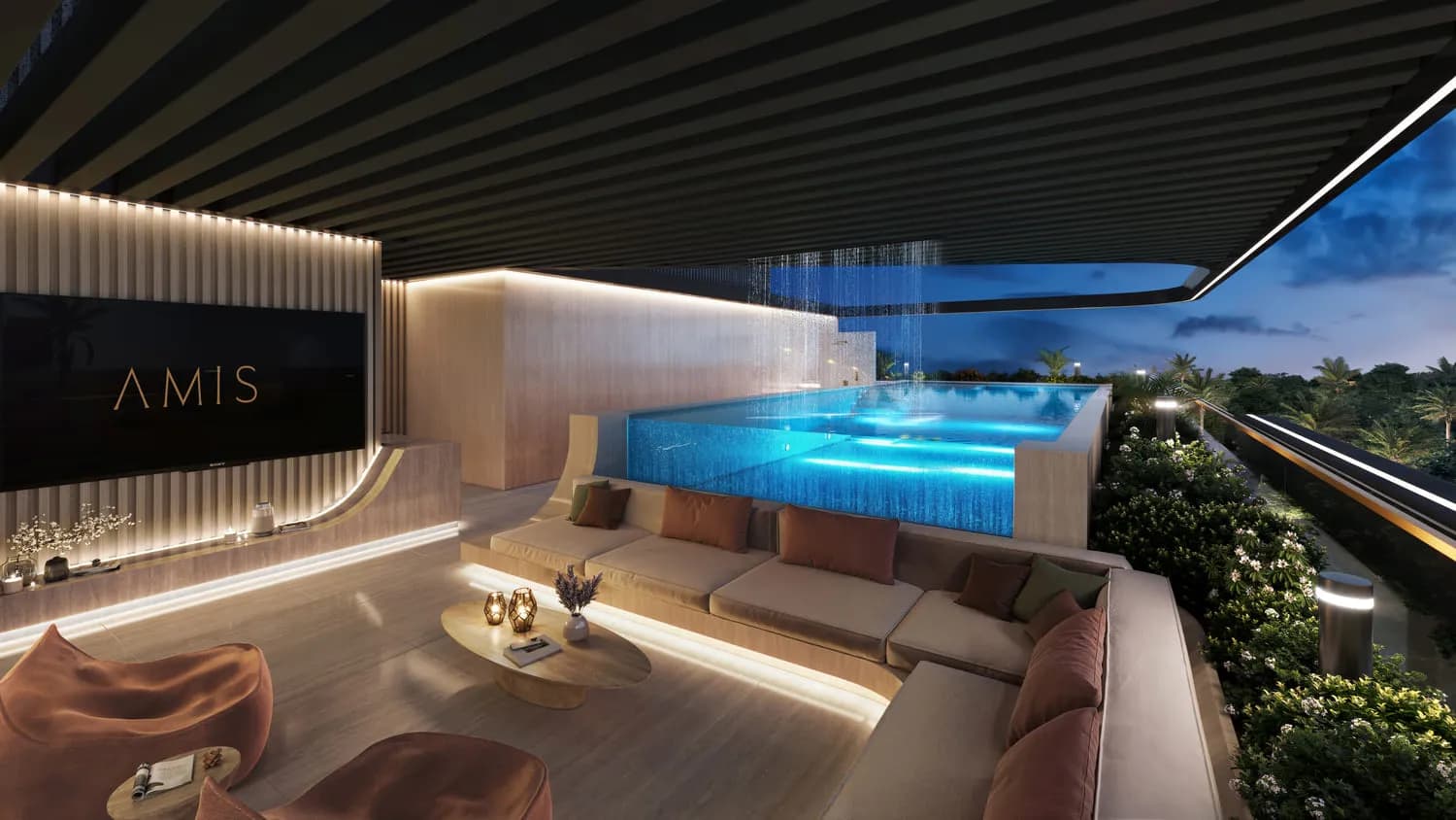 Derby Heights by AMIS amenity Outdoor Cinema - MBR District 11 (Meydan South), Dubai - by AMIS Development