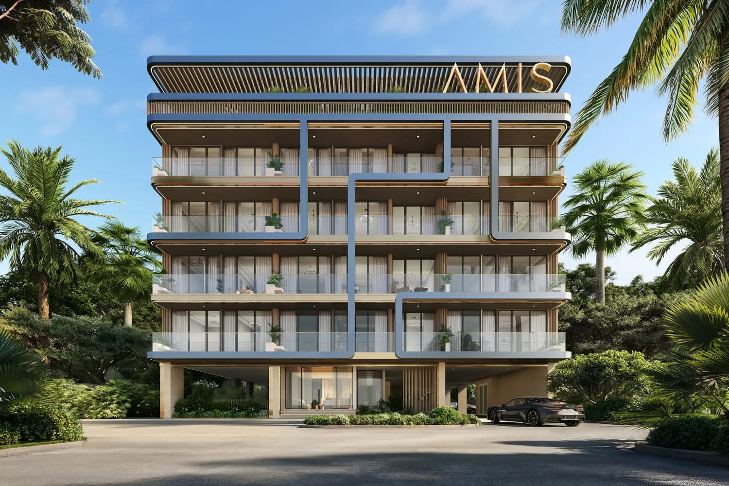 Derby Heights by AMIS exterior view - MBR District 11 (Meydan South), Dubai - by AMIS Development
