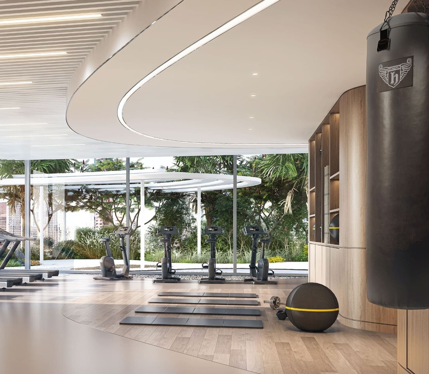 DG1 Living amenity State-Of-The-Art Gym in Business Bay, Dubai, by Dar Global