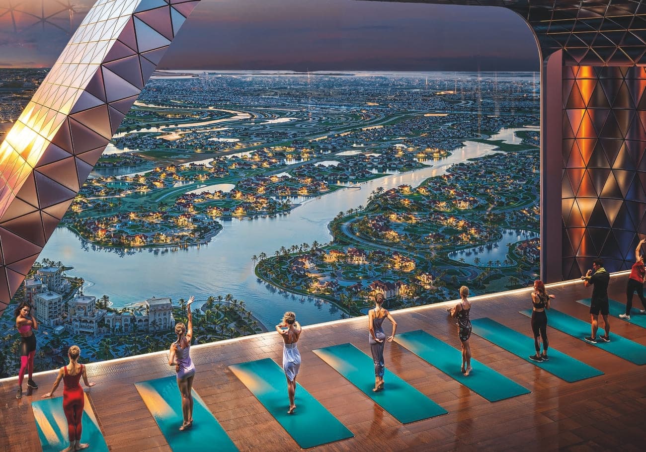 Diamondz amenity Yoga Deck With Instructor - JLT (Jumeirah Lake Towers), Dubai - by Danube