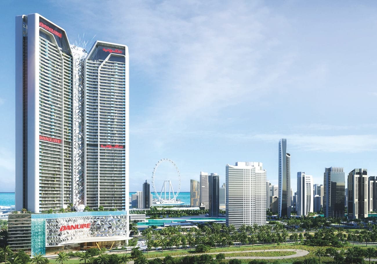 Diamondz exterior view - JLT (Jumeirah Lake Towers), Dubai - by Danube