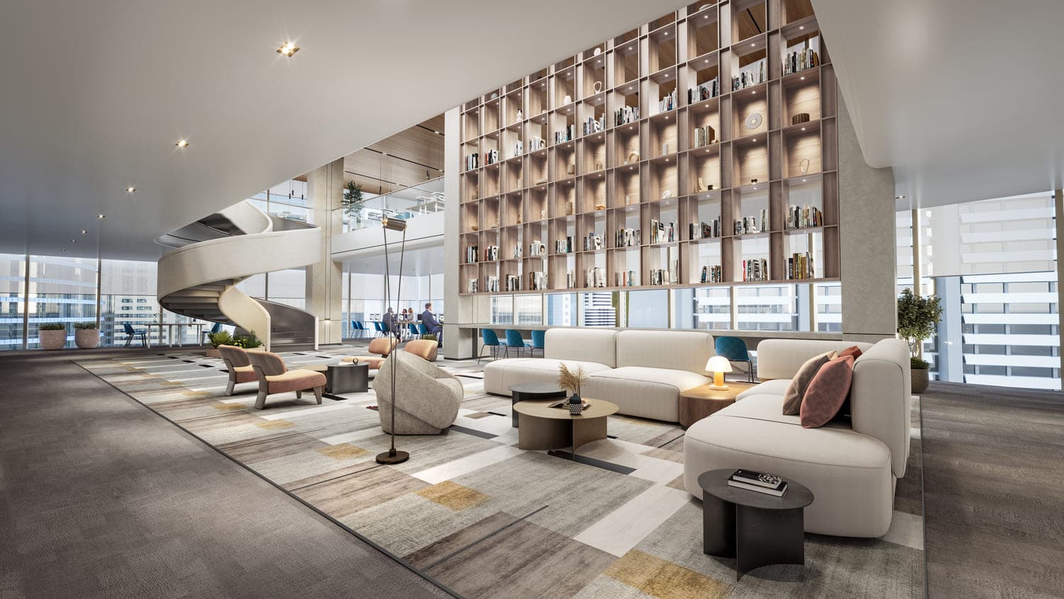 DIFC Living amenity Dedicated Workspaces - Zabeel 1&2, Dubai - by Dubai International Financial Centre (DIFC)