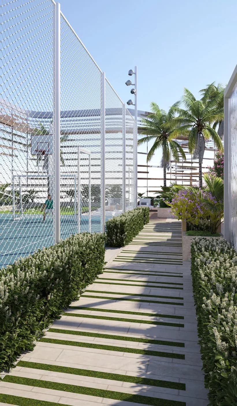 Divine Al Barari amenity Jogging Track - Majan, Dubai - by Takmeel Real Estate Development