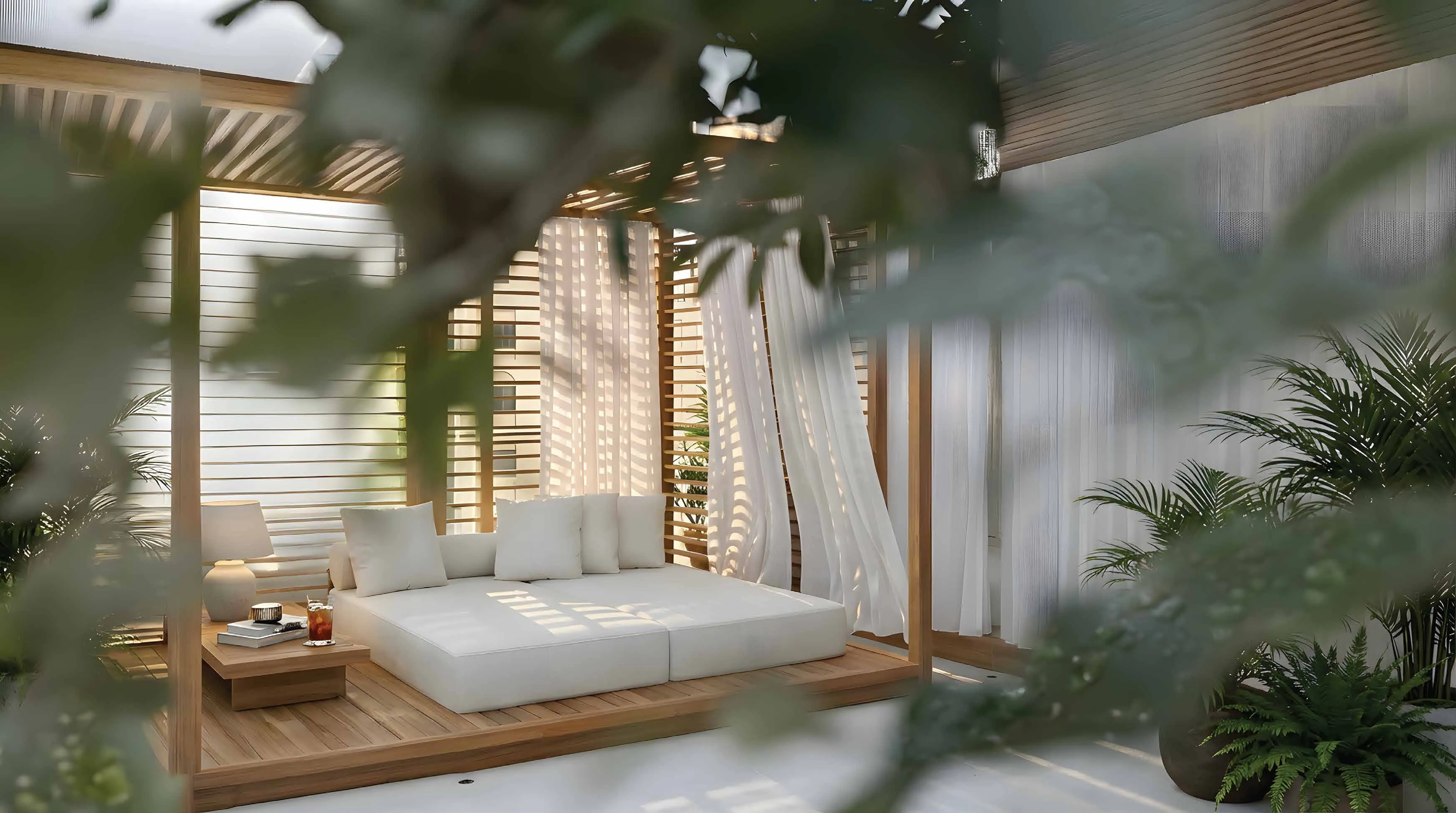 Divine Elements amenity Cabanas - Madinat Al Mataar, Dubai - by Takmeel Real Estate Development
