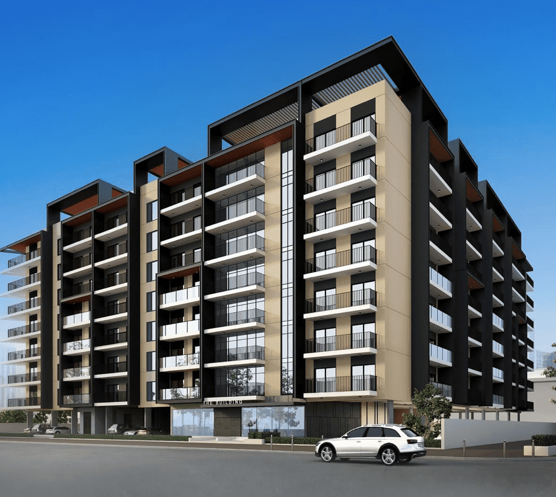 Divine Living exterior view - Arjan, Dubai - by Takmeel Real Estate Development